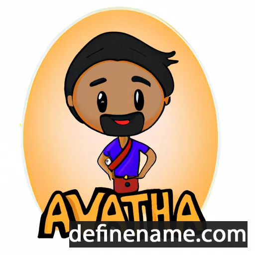 Atharvaa cartoon