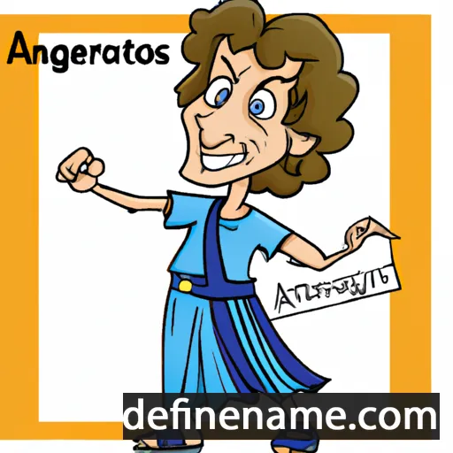 cartoon of the name Athenagoras