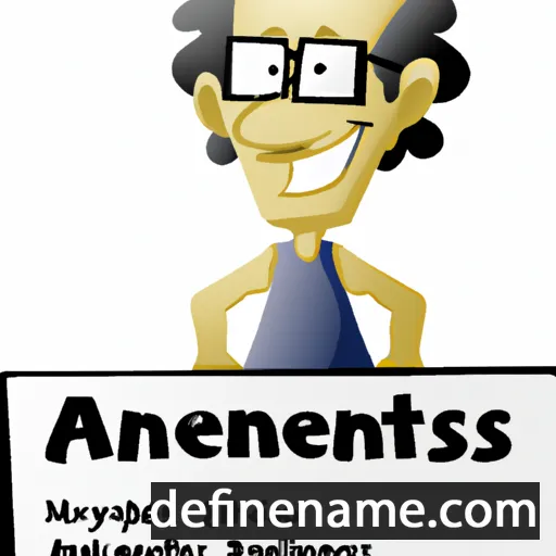 cartoon of the name Athenogenes