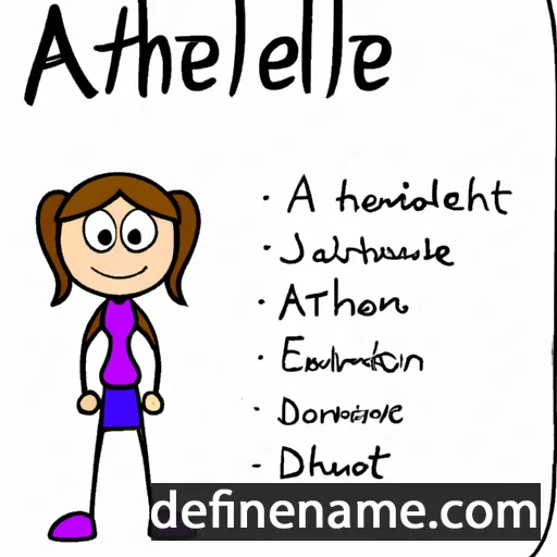 Athlene cartoon