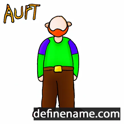 cartoon of the name Athur