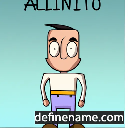 cartoon of the name Atilano