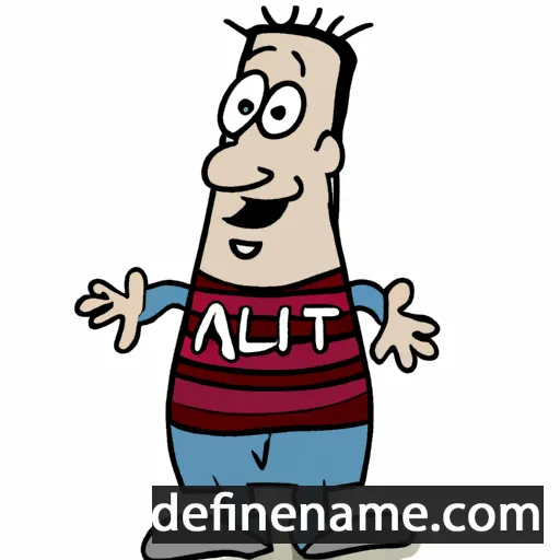 cartoon of the name Atilic