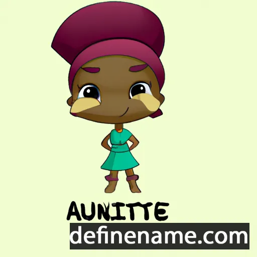 cartoon of the name Atinuke