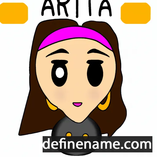 Atira cartoon