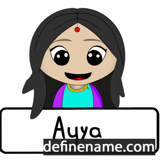 cartoon of the name Atiyya