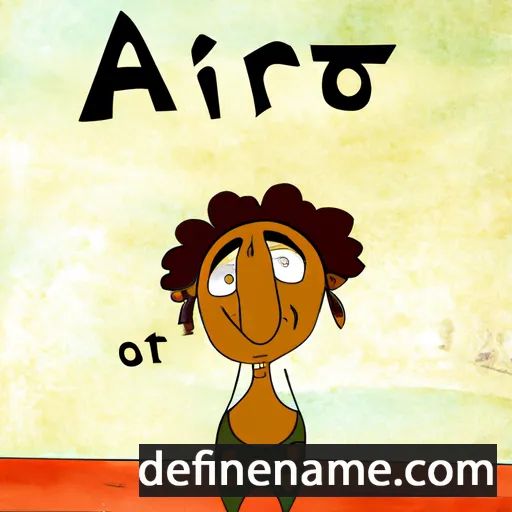 cartoon of the name Atori