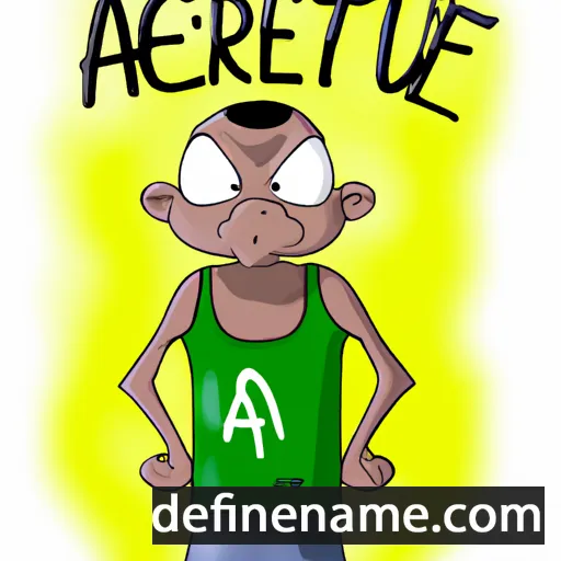 cartoon of the name Atréju