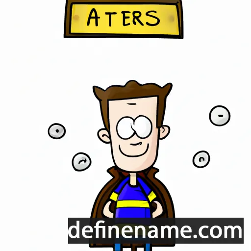 cartoon of the name Atreas