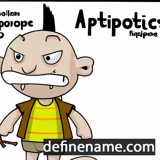 Atropates cartoon