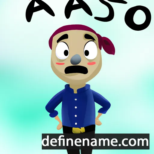 cartoon of the name Atso