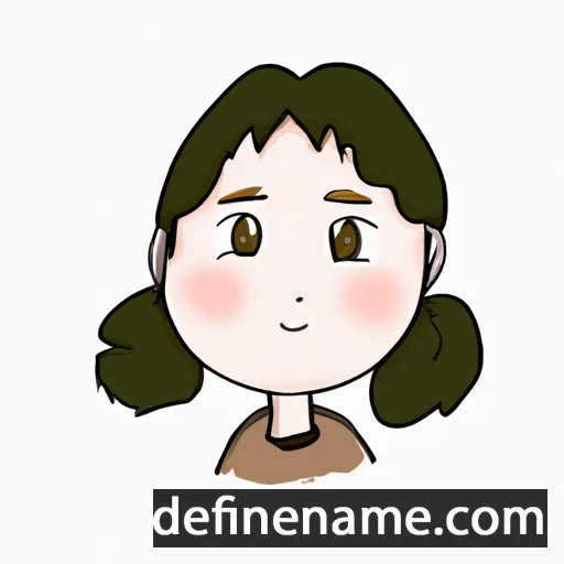 cartoon of the name Atsumi