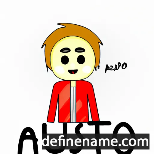 cartoon of the name Atsuo