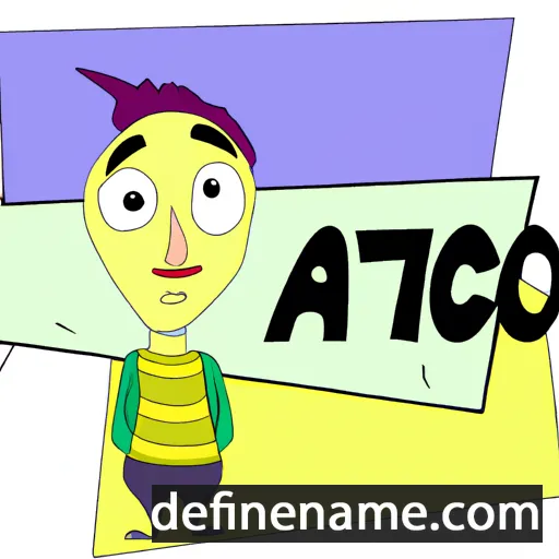 cartoon of the name Attico