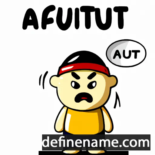 cartoon of the name Atuat