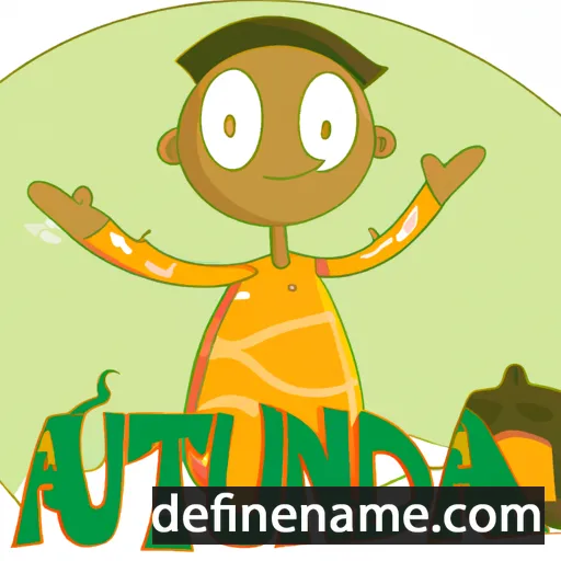 cartoon of the name Aturinda