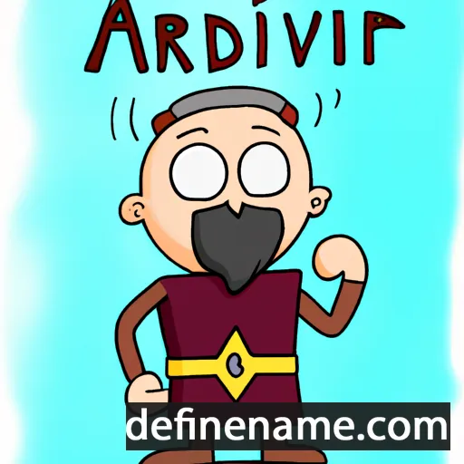 Atvarðr cartoon