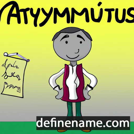 cartoon of the name Atymnius