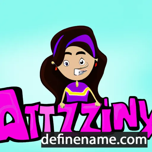 cartoon of the name Atzany