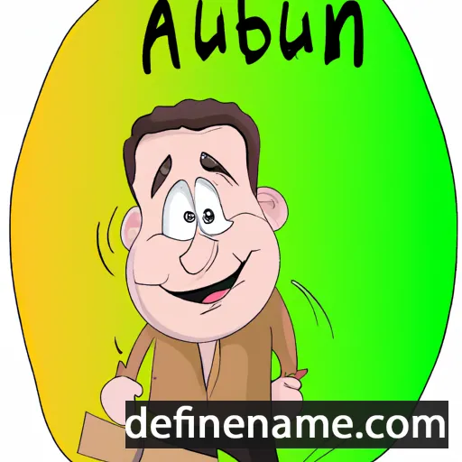 Auban cartoon