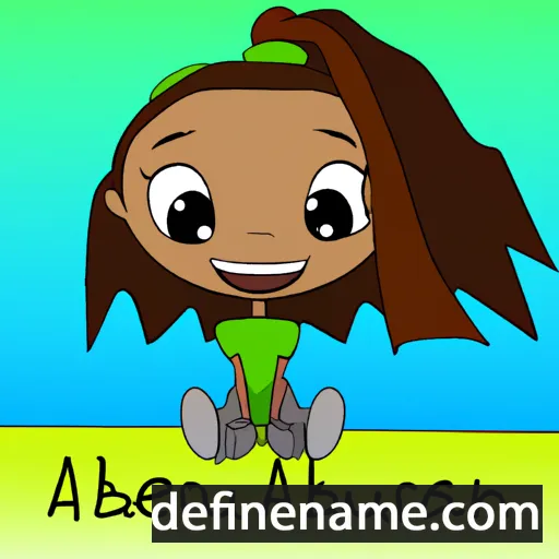 Aubreana cartoon