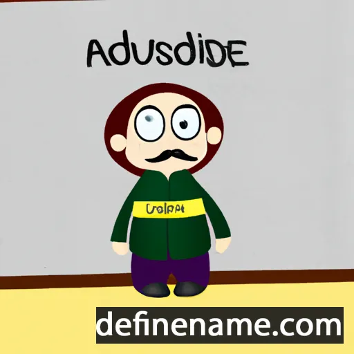 cartoon of the name Audesinde