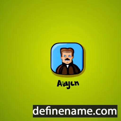 cartoon of the name Audgen