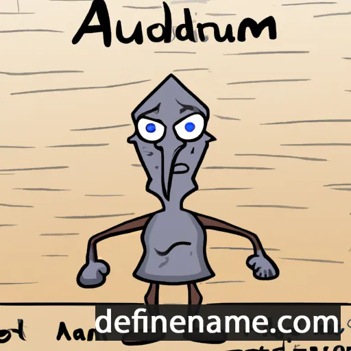 Audgrim cartoon