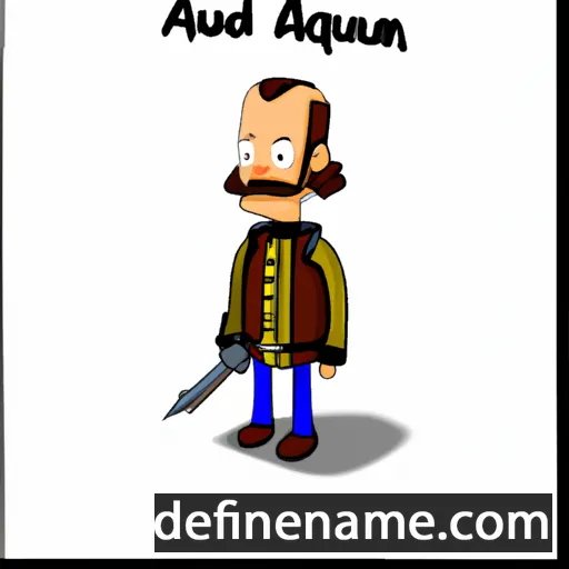 Audgunn cartoon