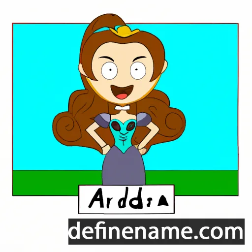 Audiarda cartoon