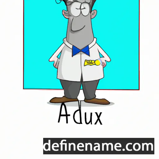 cartoon of the name Audifax