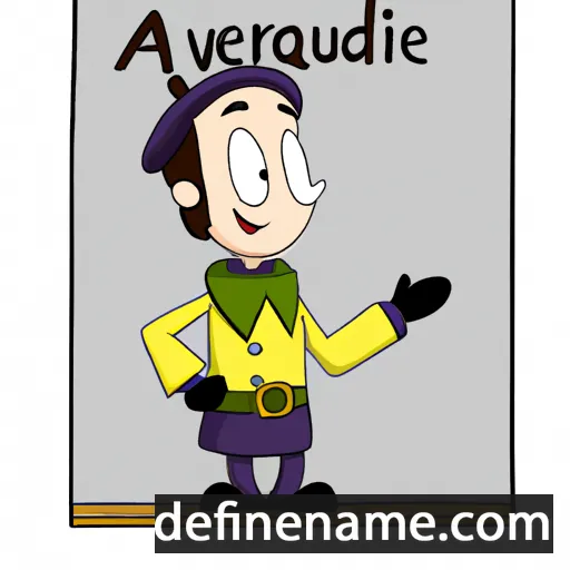 Audovère cartoon