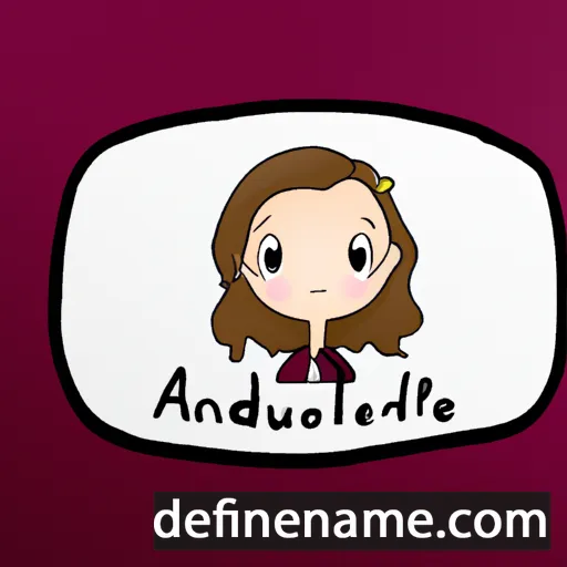 Audrélie cartoon