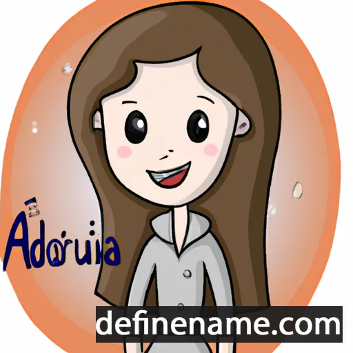 Audriana cartoon