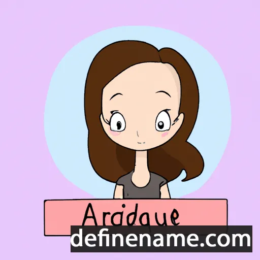 Audrianne cartoon