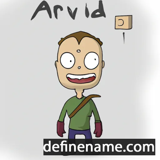 Áviðr cartoon