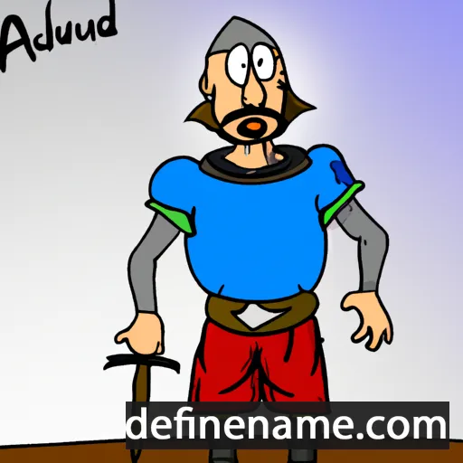 Audulf cartoon