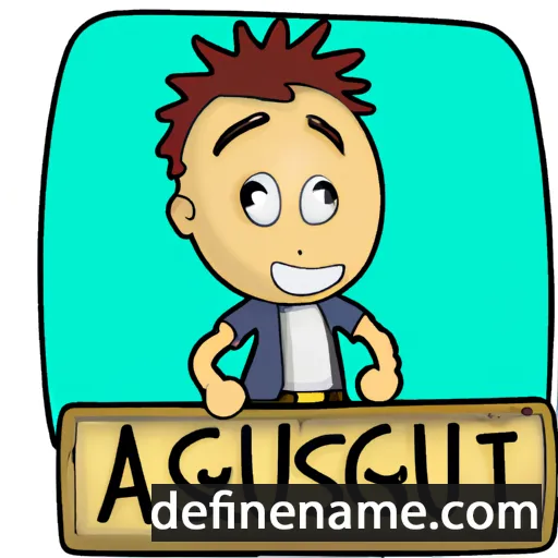 Augùstin cartoon