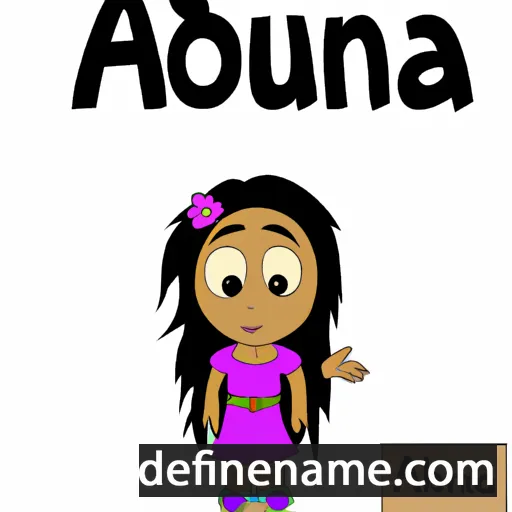 Auhona cartoon