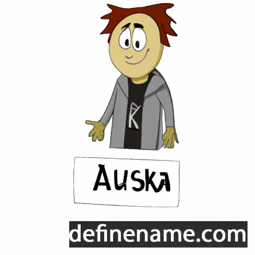 Auksa cartoon