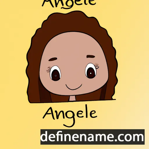 cartoon of the name Aungèle