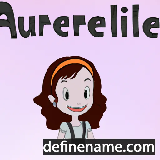 Aurélienne cartoon