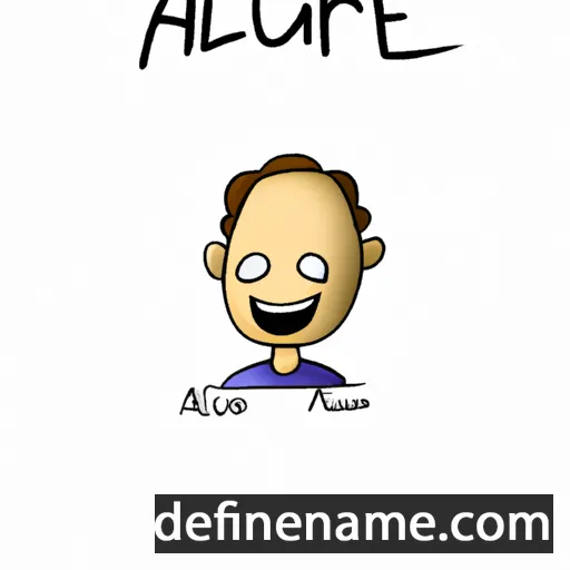 cartoon of the name Aurel