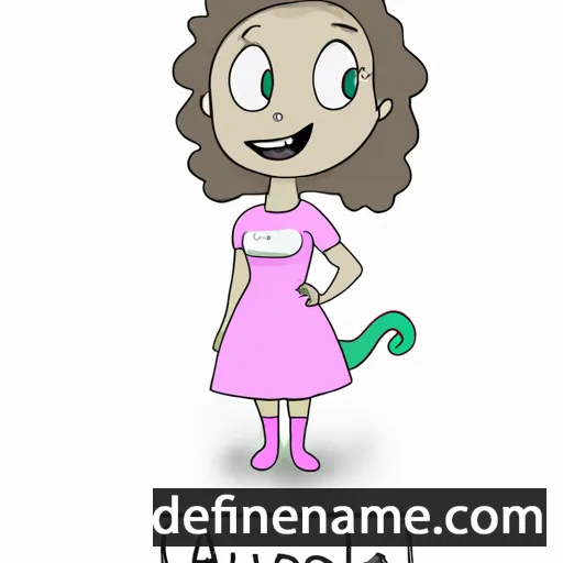 cartoon of the name Aurela