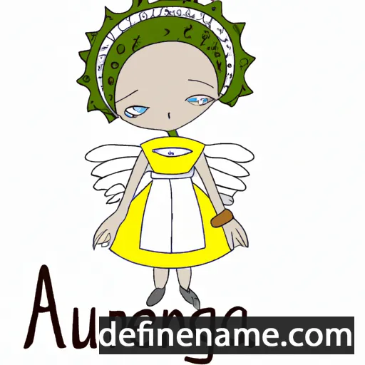 cartoon of the name Aurigena