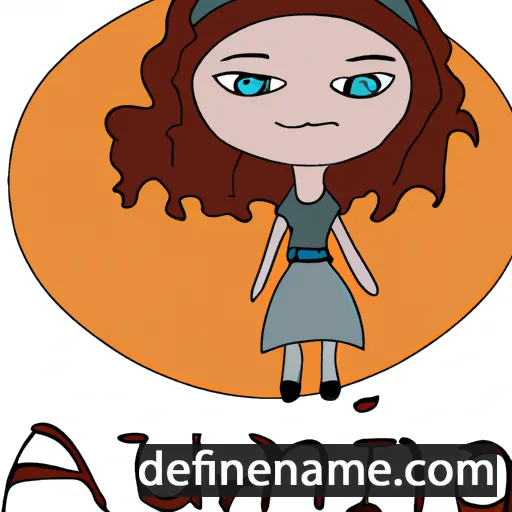 cartoon of the name Aurinia