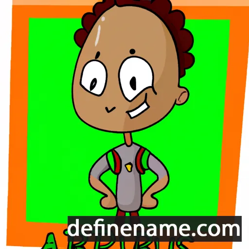 cartoon of the name Aurius