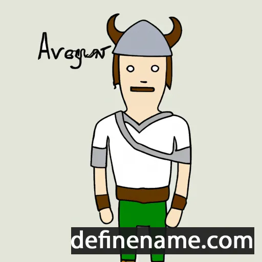 Aurvangr cartoon