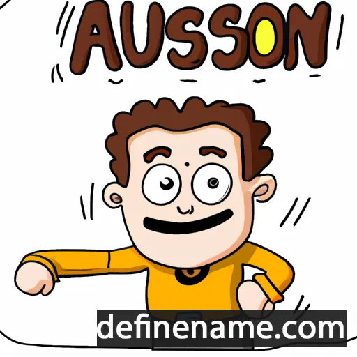 Auson cartoon