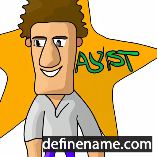 cartoon of the name Austar